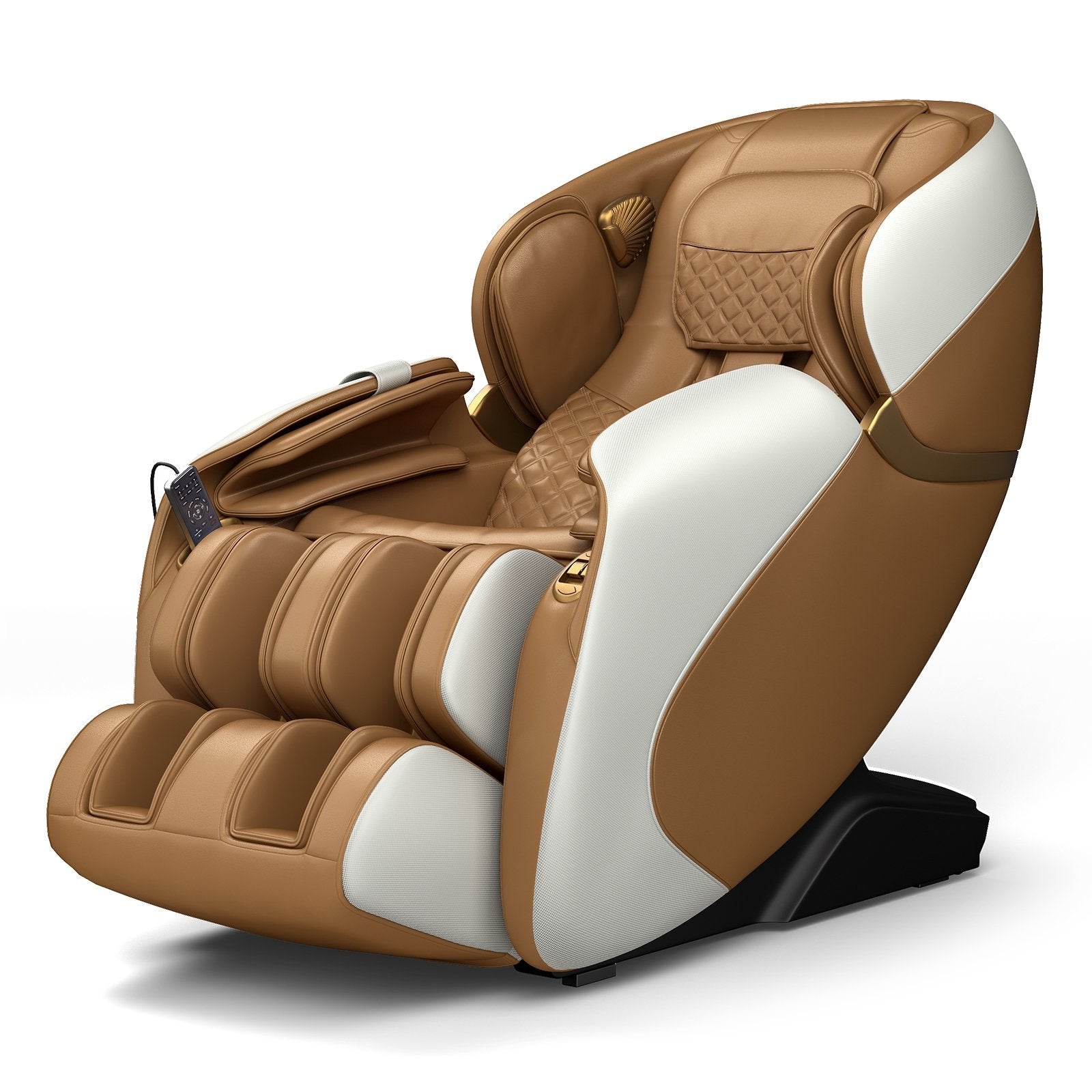 Therapy 03 - Full Body Zero Gravity Massage Chair Recliner with SL Track-Coffee