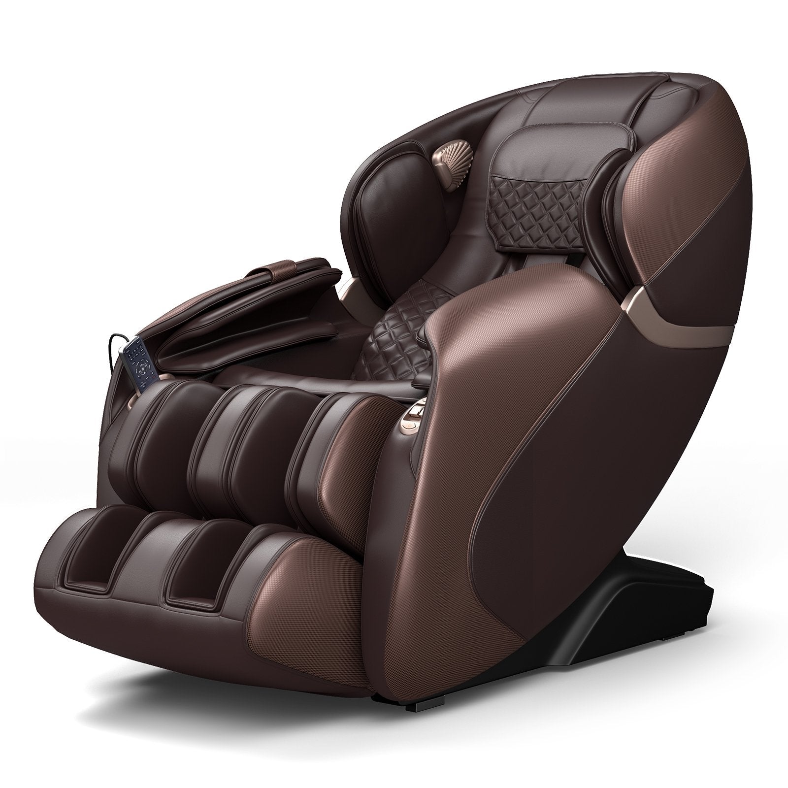 Therapy 03 - Full Body Zero Gravity Massage Chair Recliner with SL Track-Brown